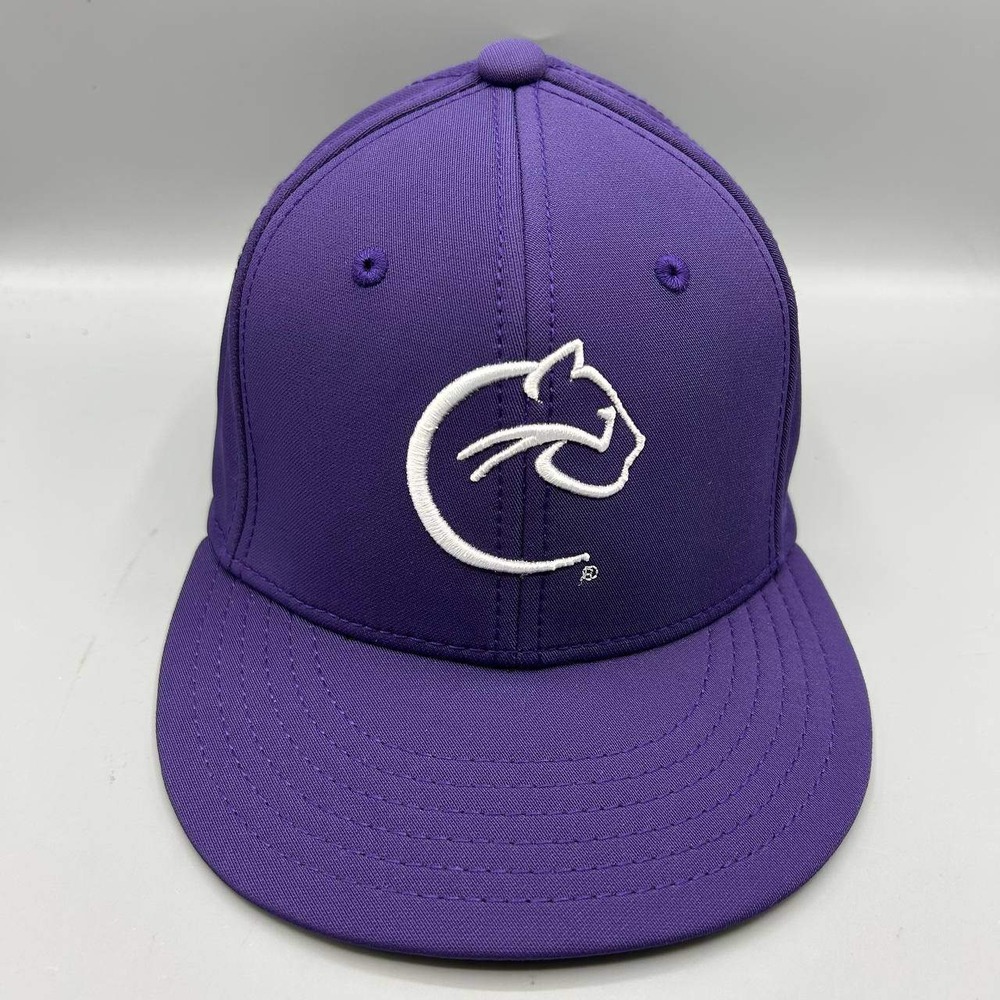 Kansas State Wildcats Hat Men Extra Small Purple Under Armour Fitted Cap New XS